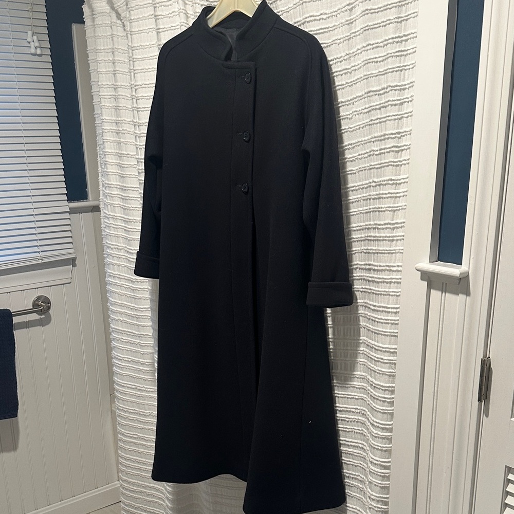 Saks Fifth Avenue Vintage Wool Coat Full Length